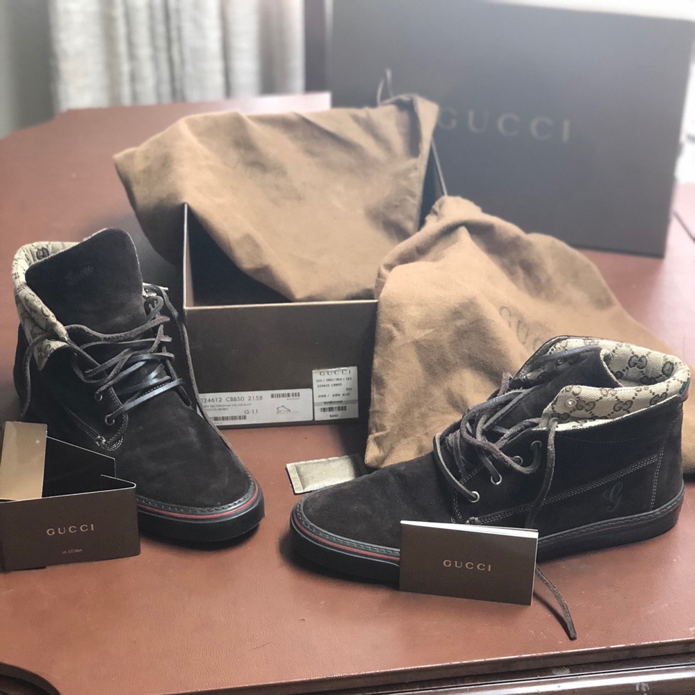 Gucci high top sneakers